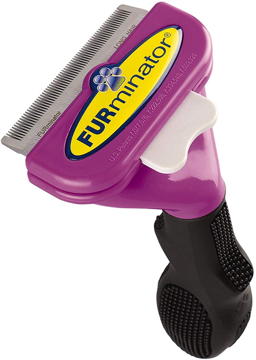 Furminator for Cats Undercoat Deshedding Tool for Cats, Stainless Edge with Fur Ejector