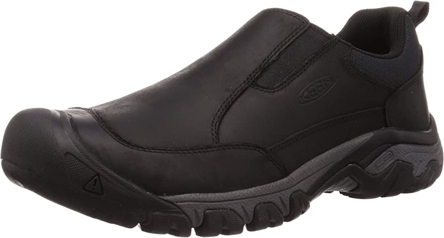 KEEN Mens Targhee 3 Slip on Mule - Black/Magnet - 9