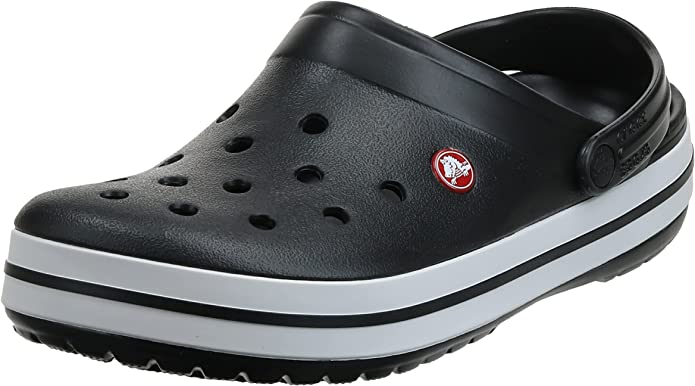 Crocs Unisex Crocband Clogs - Black - M11