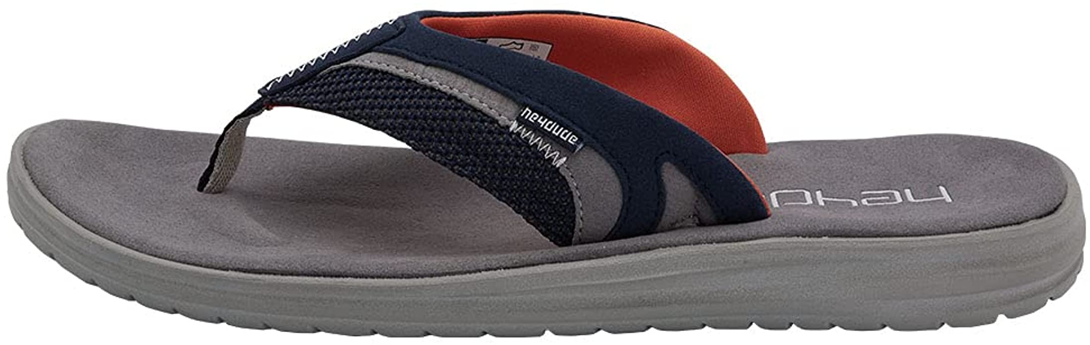 Hey Dude Mens FLINN Flip-Flop Sandals  - SOX NAVY - 9