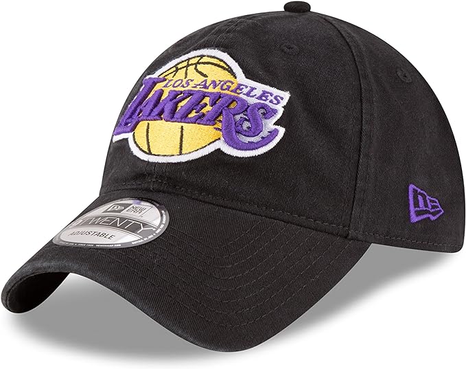 New Era 9Twenty NBA LA Lakers Core Classic Cap - Adjustable - Black