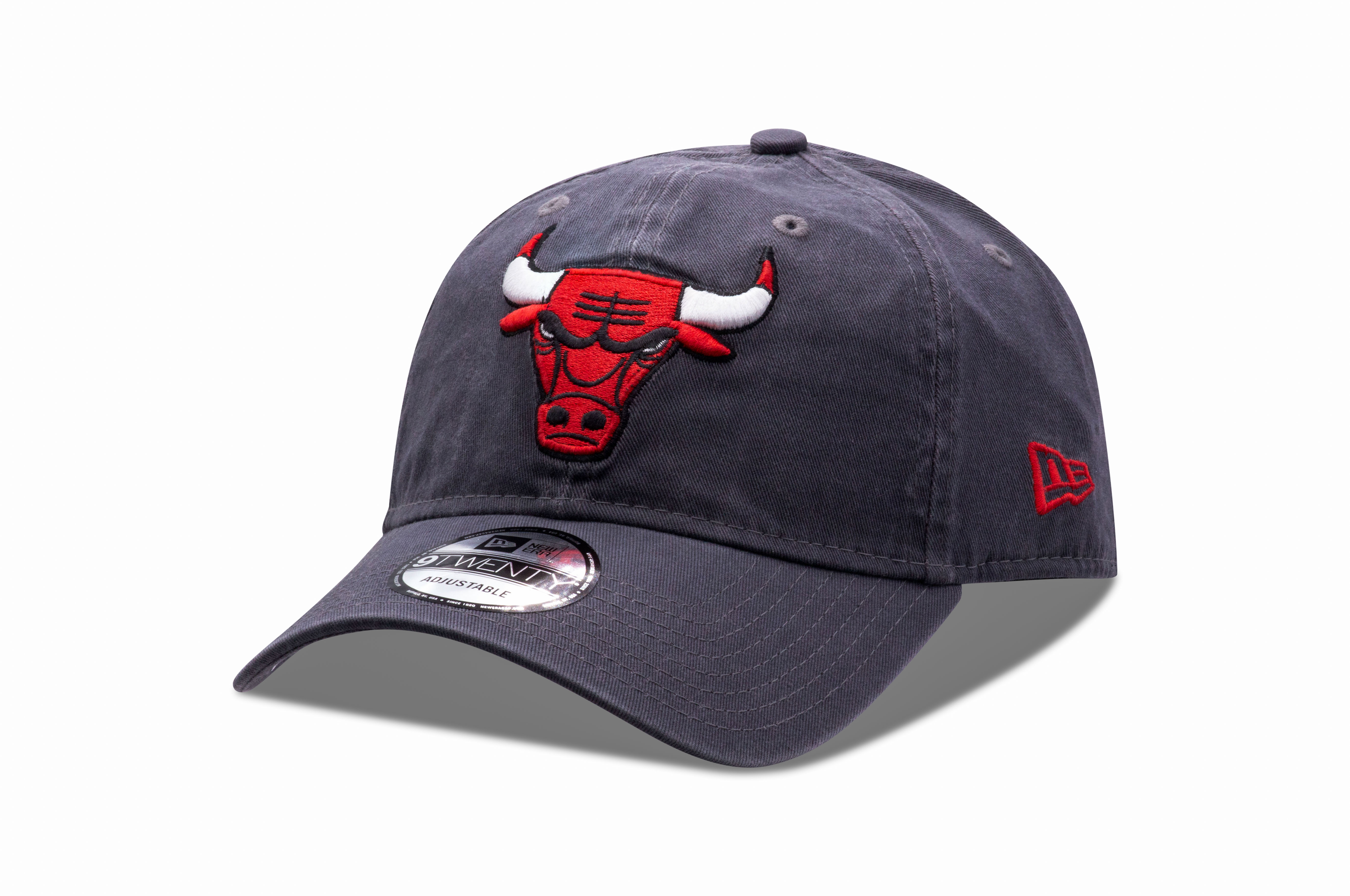 New Era NBA Chicago Bulls Core Classic 9Twenty Adjustable Cap - OSFA - Gray