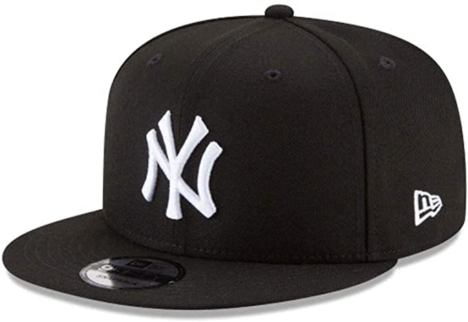 New Era New York Yankees Basic Black and White 9FIFTY Snapback 950