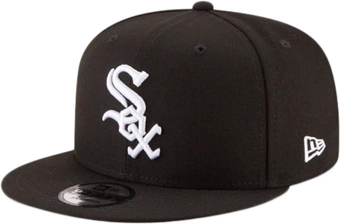 New Era 9Fifty Chicago White Sox Snapback Cap - Black/White