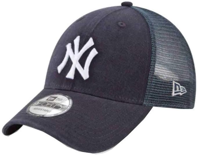 New Era 9Forty MLB NY Yankees Trucker Mesh Cap - Adjustable - Navy Blue