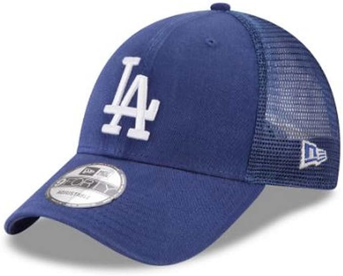New Era 9Forty MLB LA Dodgers Trucker Baseball Cap - Adjustable - Blue