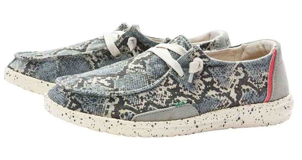 Hey Dude WOMENS WENDY Shoes - JUNGLE GREY - 9