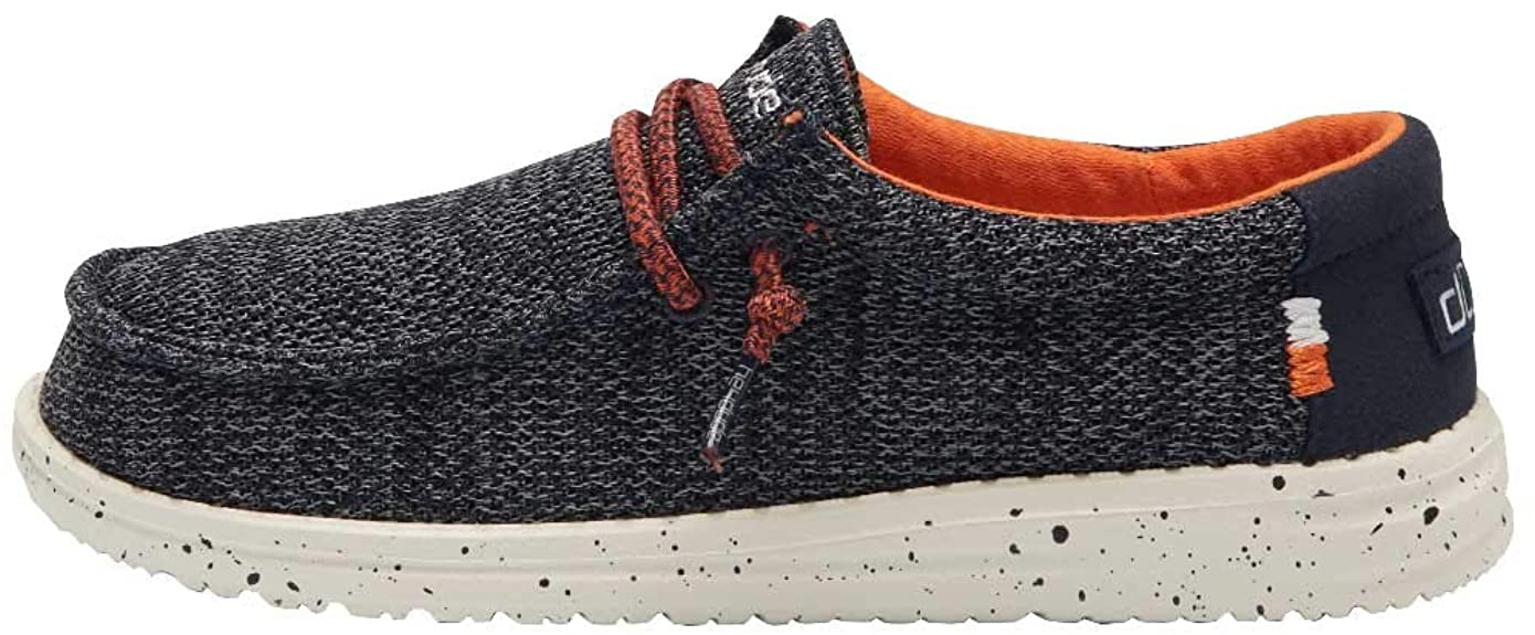 Hey Dude Boys WALLY YOUTH Shoes - SOX OCEAN BLUE - 10