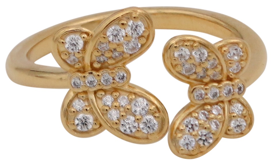 PANDORA Dazzling Butterflies Ring - 54