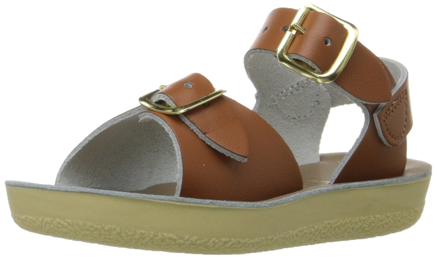 Salt Water Sandals by Hoy Sun-San Surfer - Tan - 4 Toddler