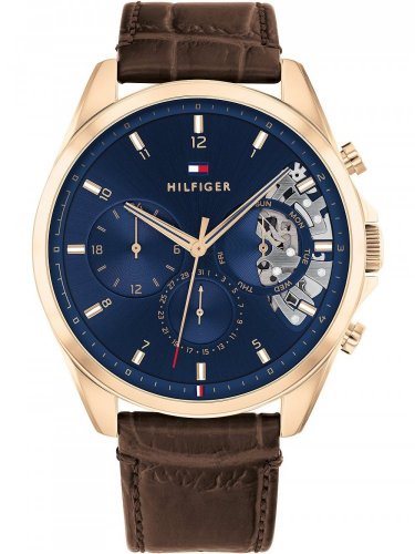 Tommy Hilfiger Leather Mens Watch 1710453