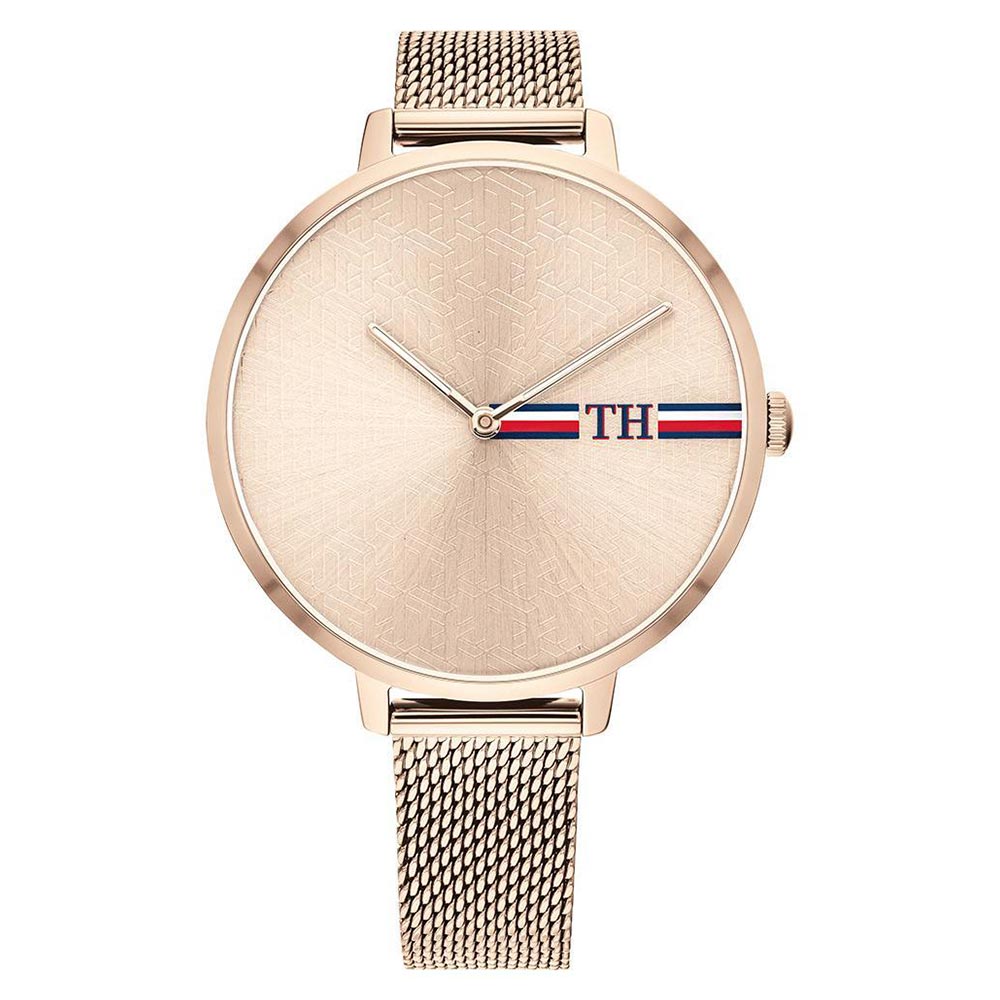 Tommy Hilfiger Alexa Carnation Rose Gold-Tone Mesh Ladies Watch 1782158