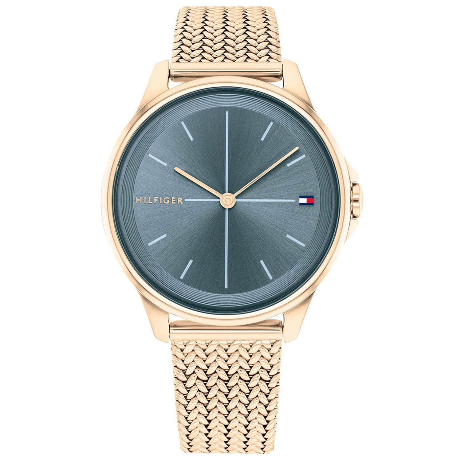 Tommy Hilfiger Gold-Tone Mesh Ladies Watch 1782356