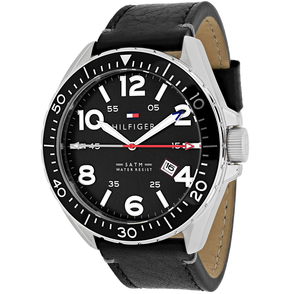 Tommy Hilfiger Leather Mens Watch 1791131