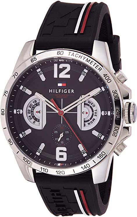 Tommy Hilfiger Decker Silicone Mens Watch 1791473
