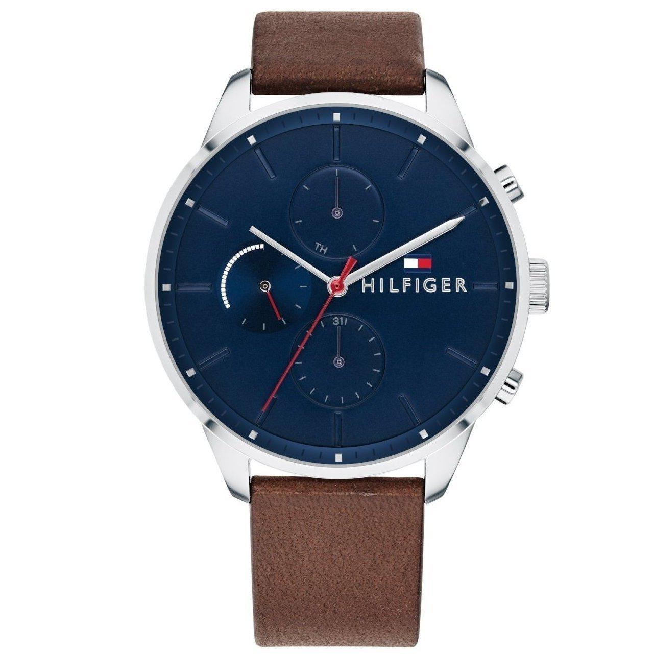 Tommy Hilfiger Chase Leather Mens Watch 1791487