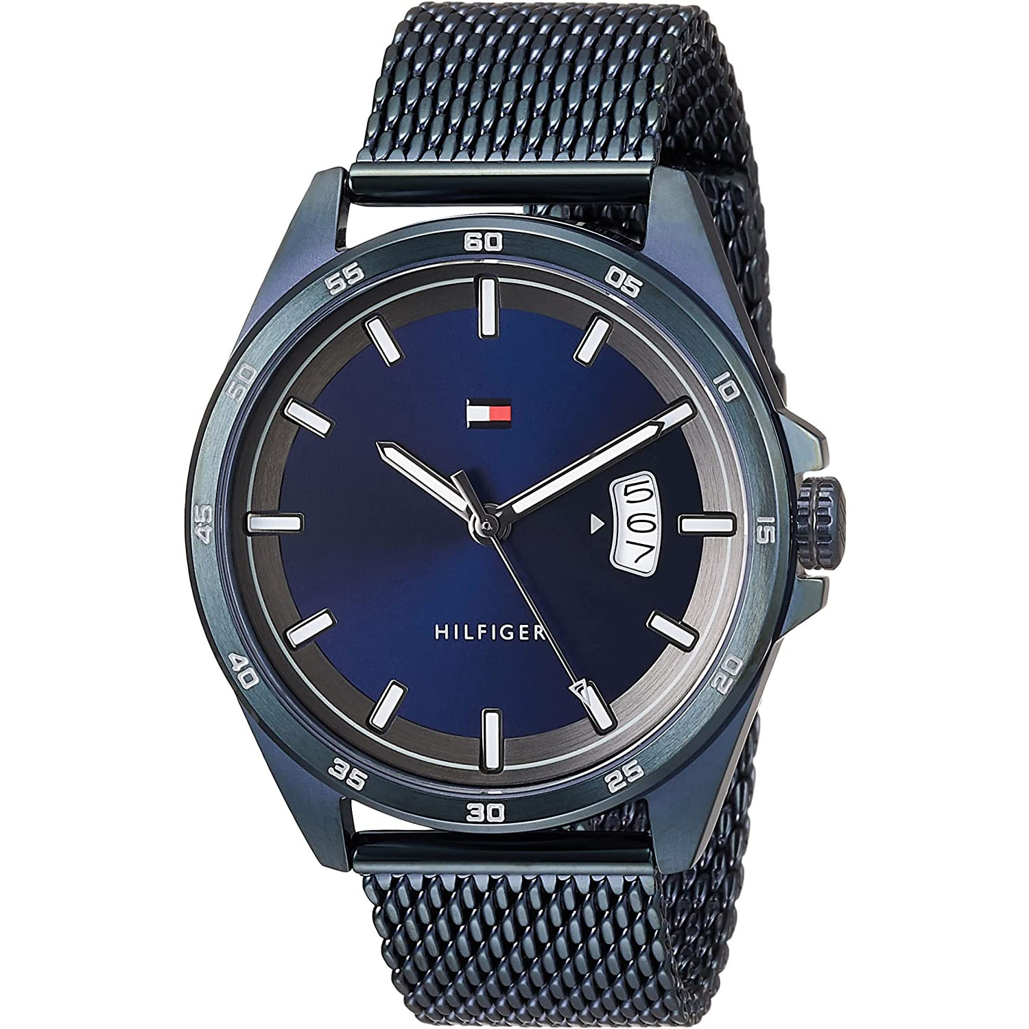 Tommy Hilfiger Blue Ion Mesh Mens Watch 1791911