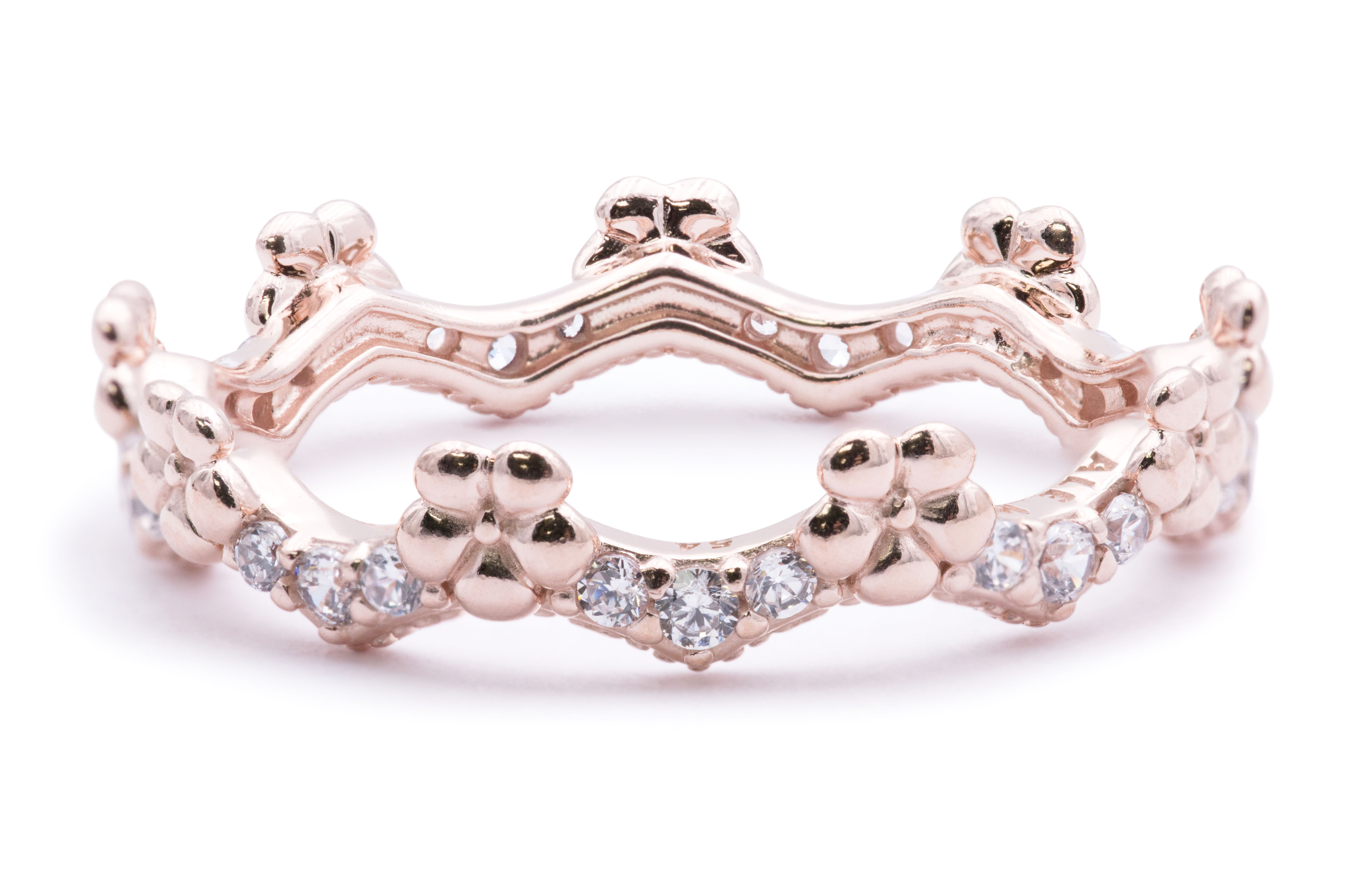 PANDORA Flower Crown Ring