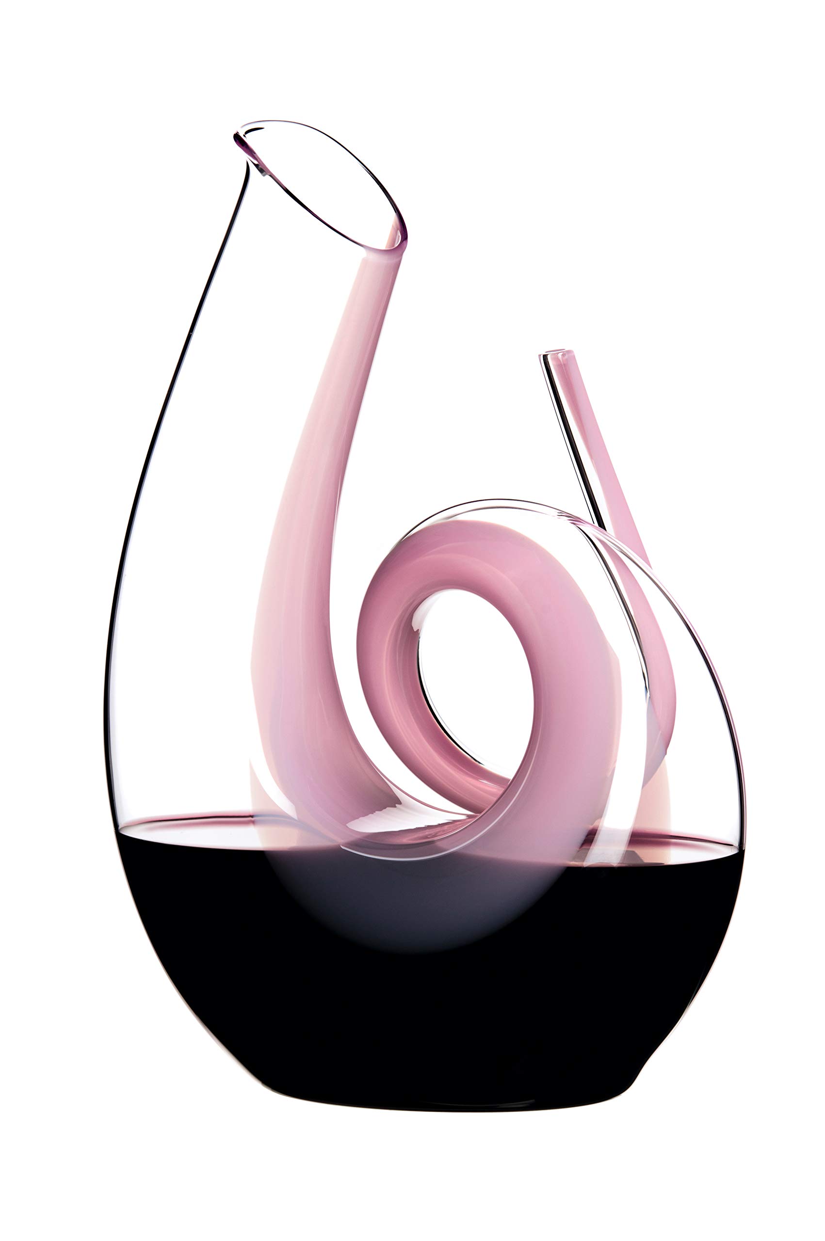 Riedel Curly Decanter - Pink