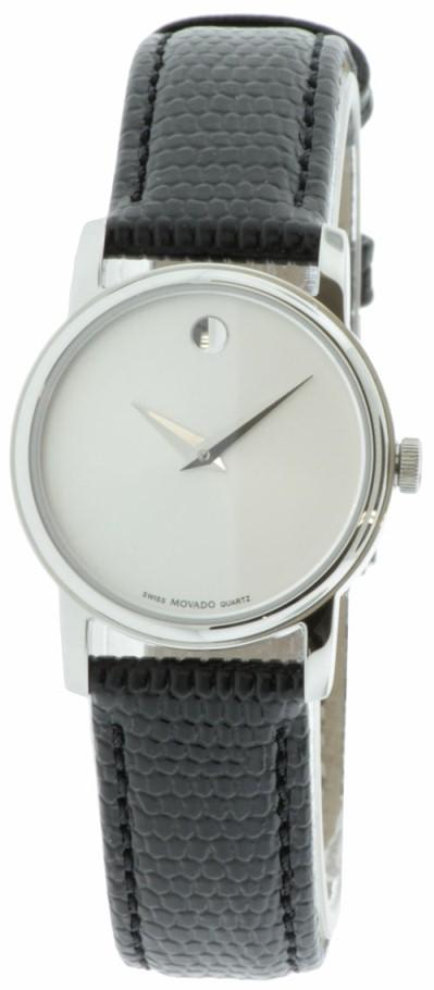 Movado Museum Leather Ladies Watch 2100003