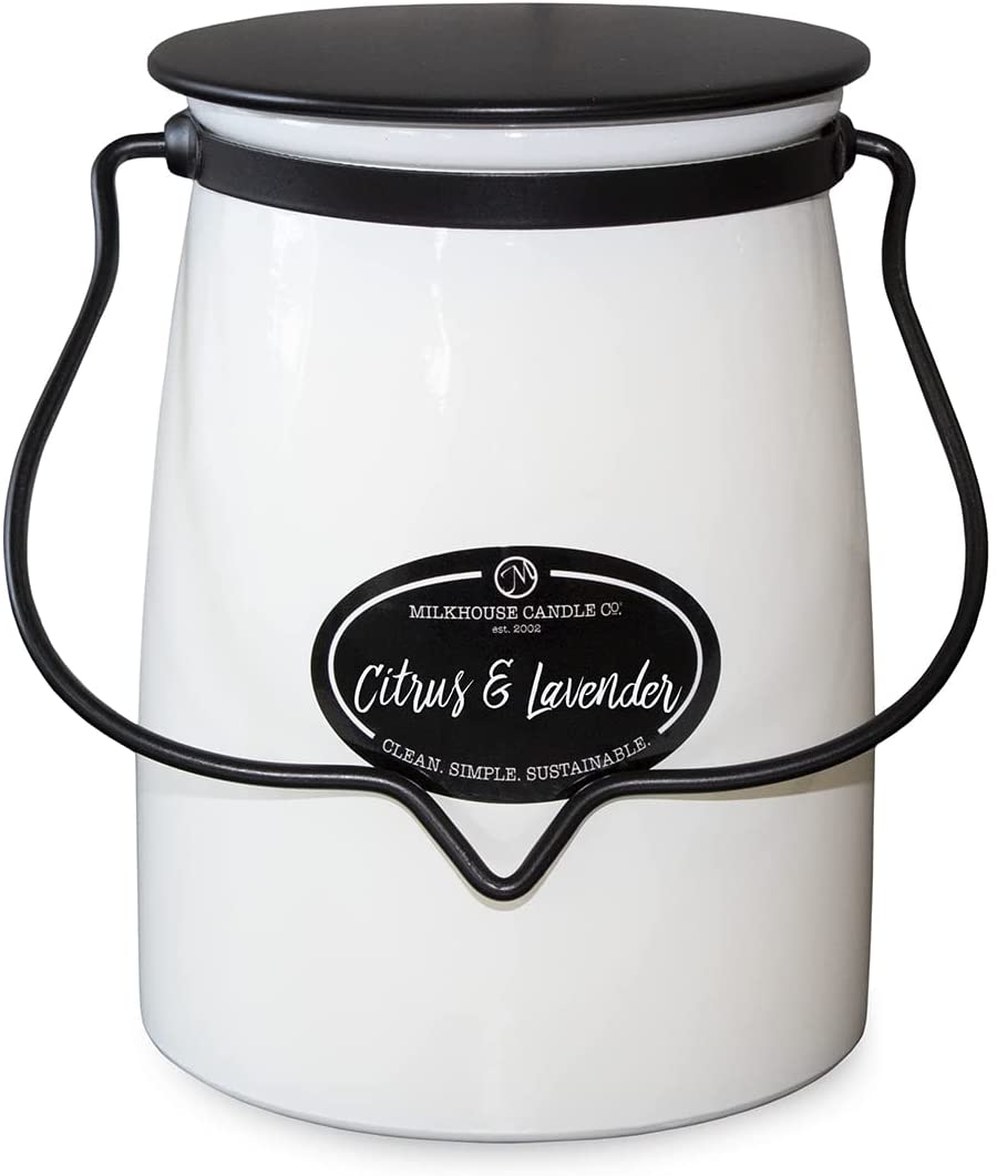 Milkhouse Candle Company - Butter Jar 22 oz - Citrus & Lavender