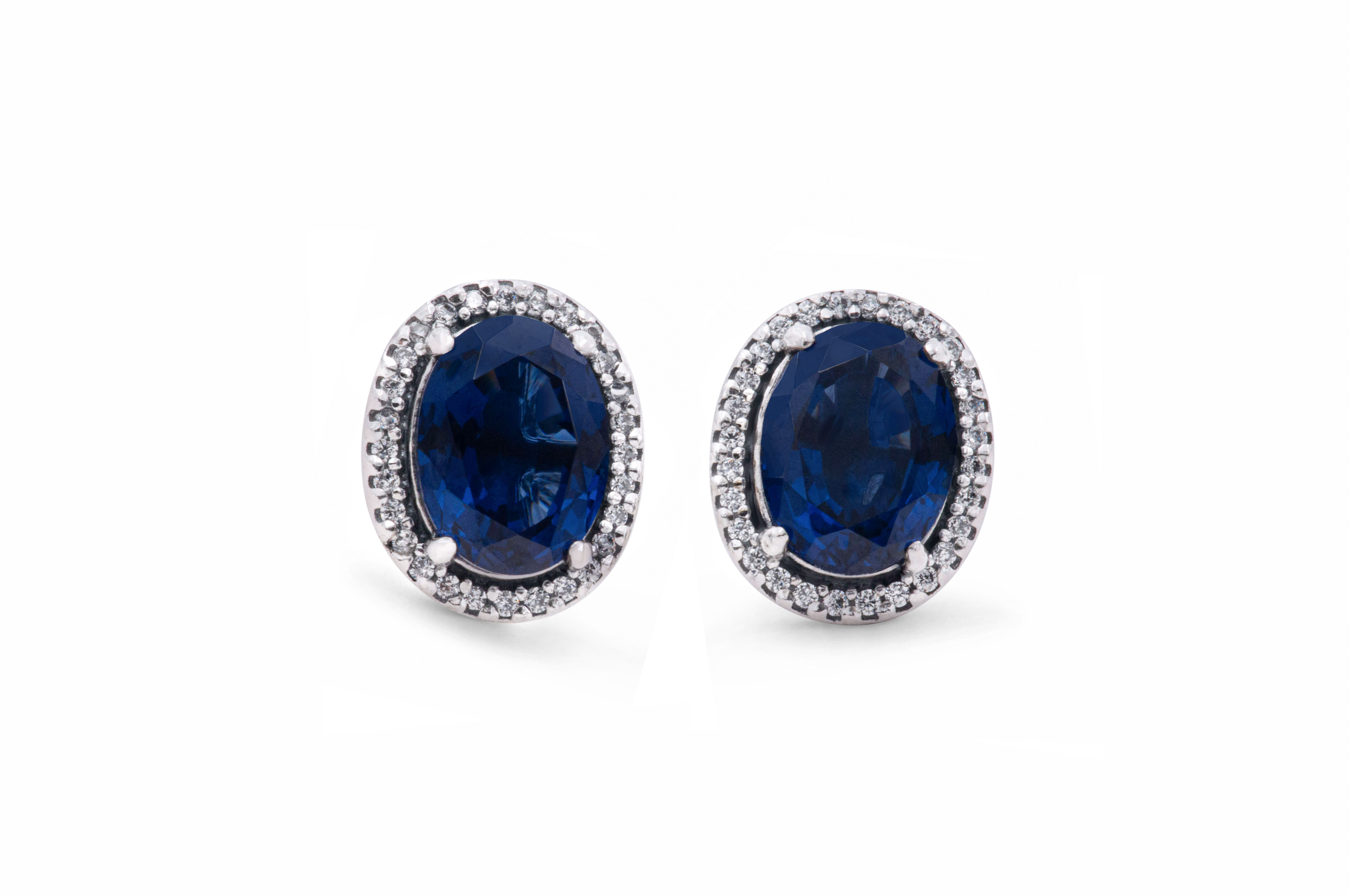 Pandora Sparkling Statement Halo Stud Earrings