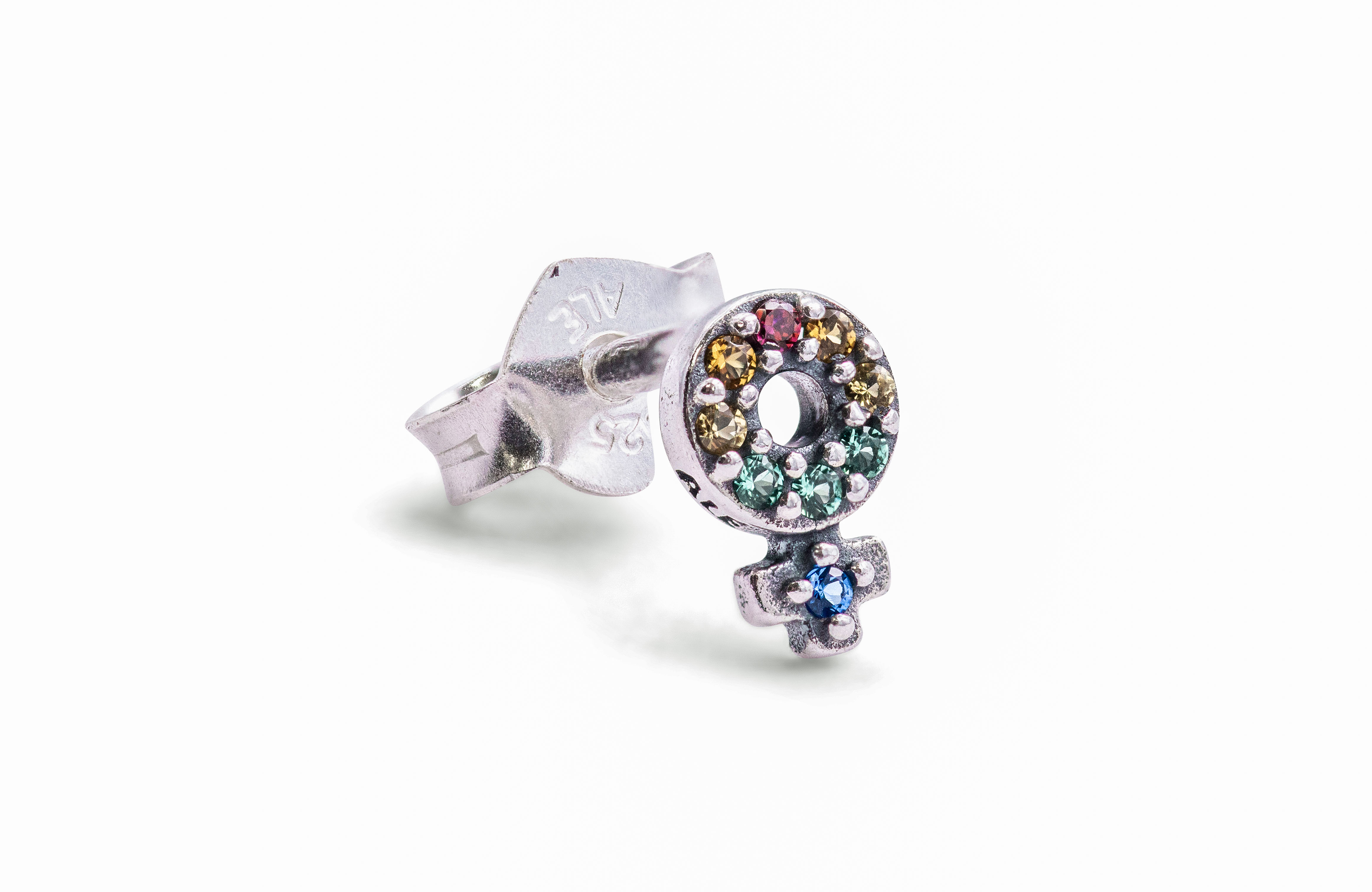 Pandora My Girl Pride Single Stud Earring