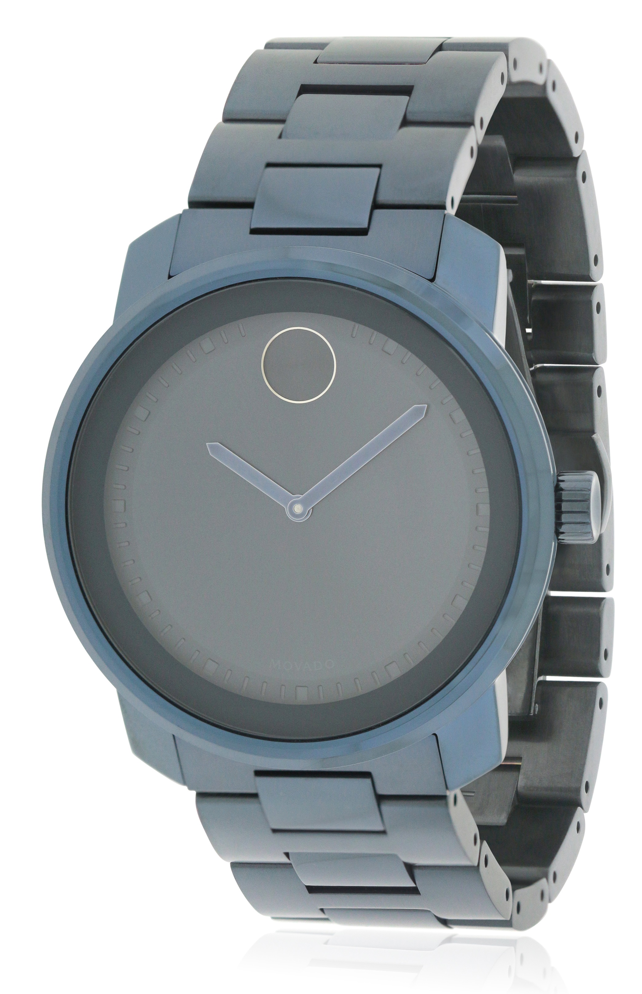 Movado Bold Blue PVD Unisex Watch 3600296