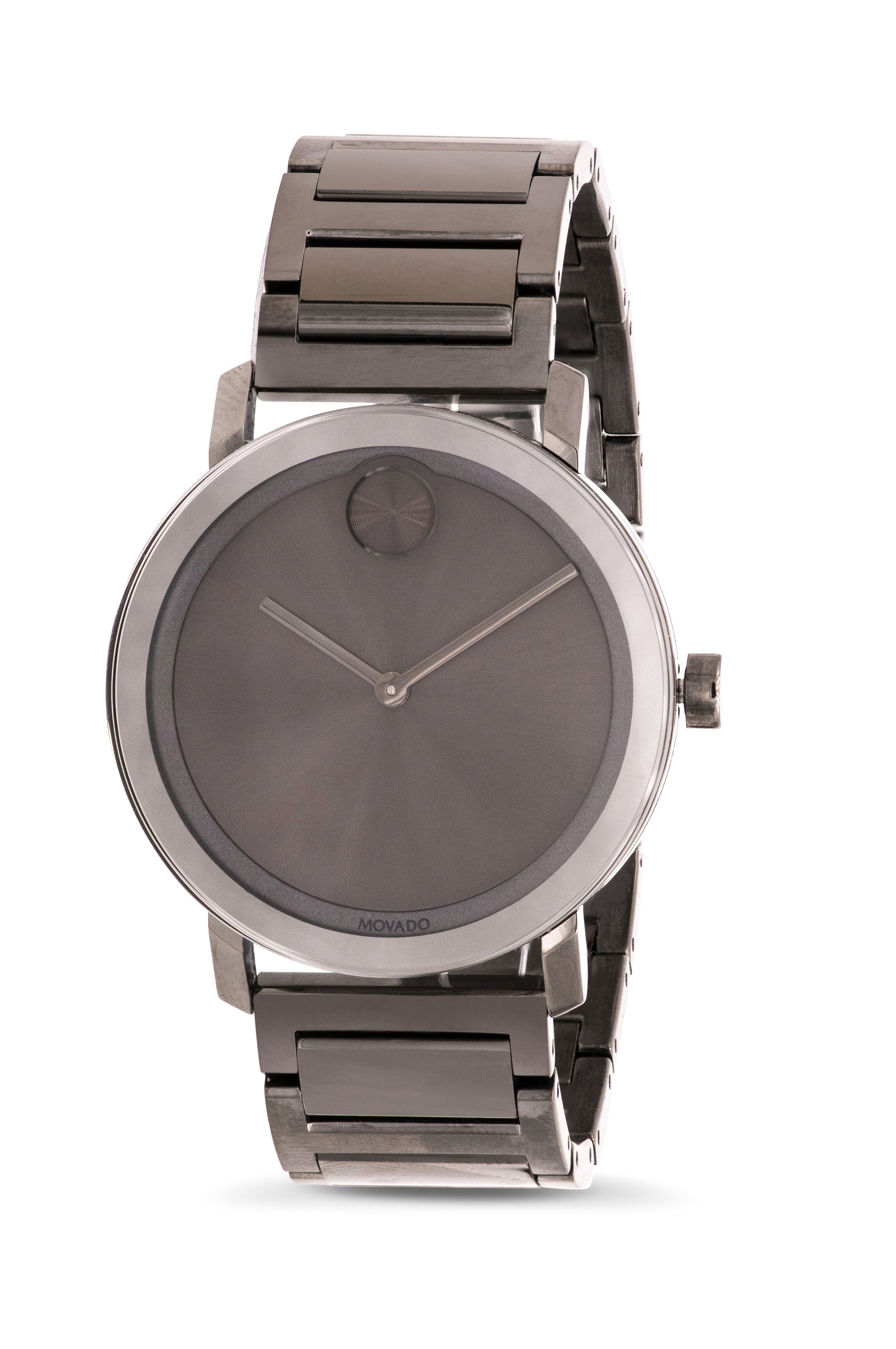 Movado Bold Gunmetal Ion Mens Watch 3600509