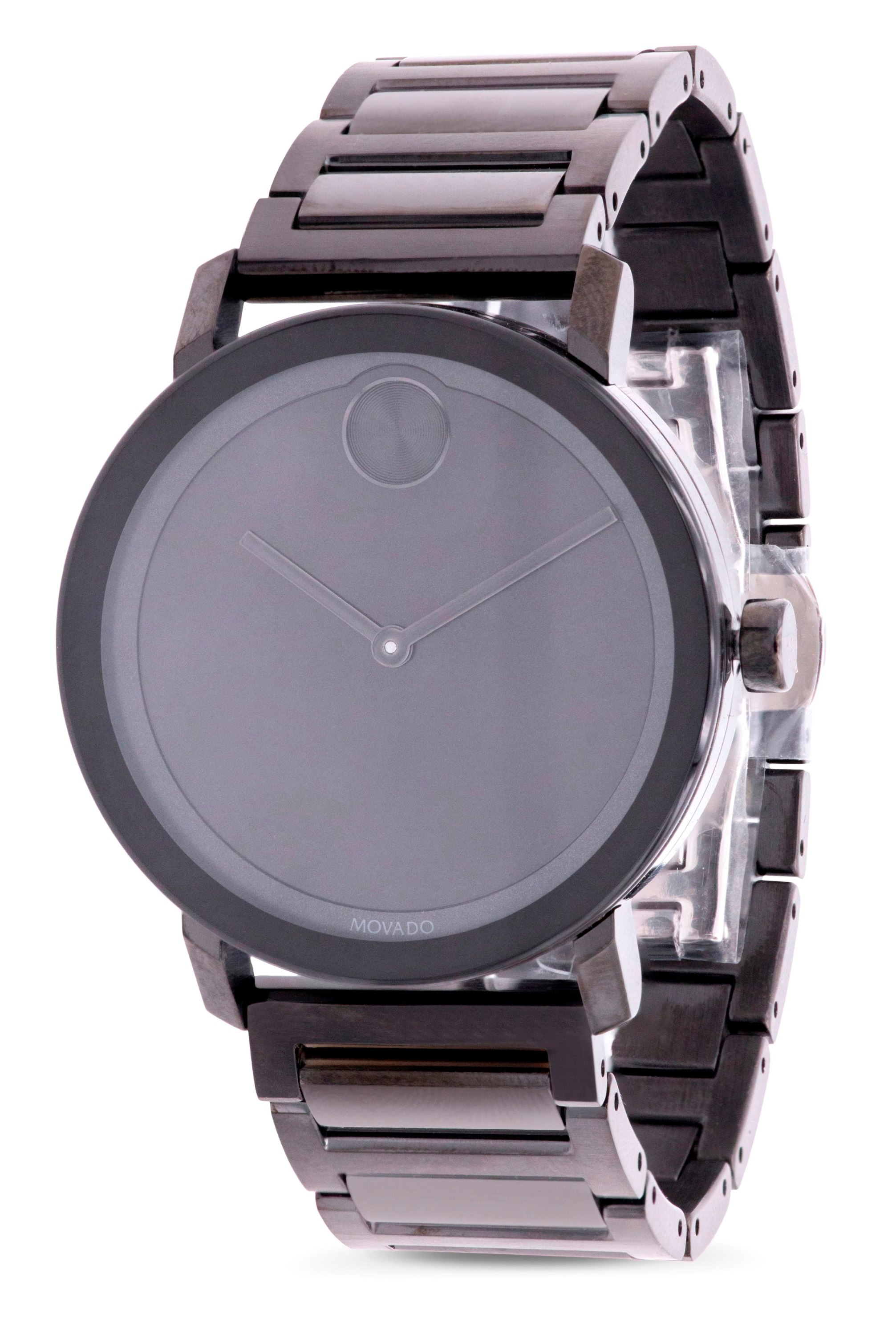 Movado Bold Black Mens Watch 3600538
