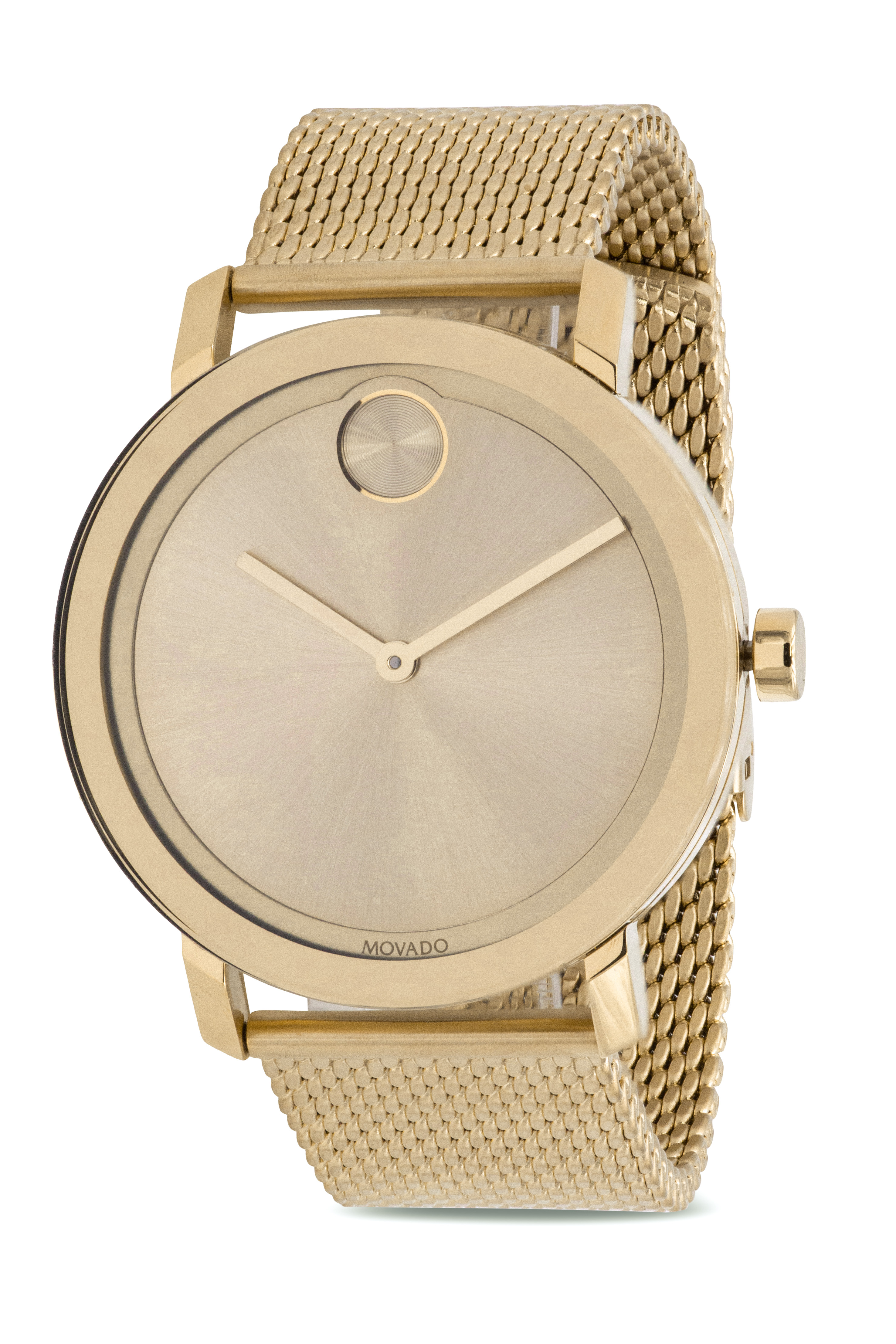 Movado Bold Gold-Tone Mens Watch 3600560