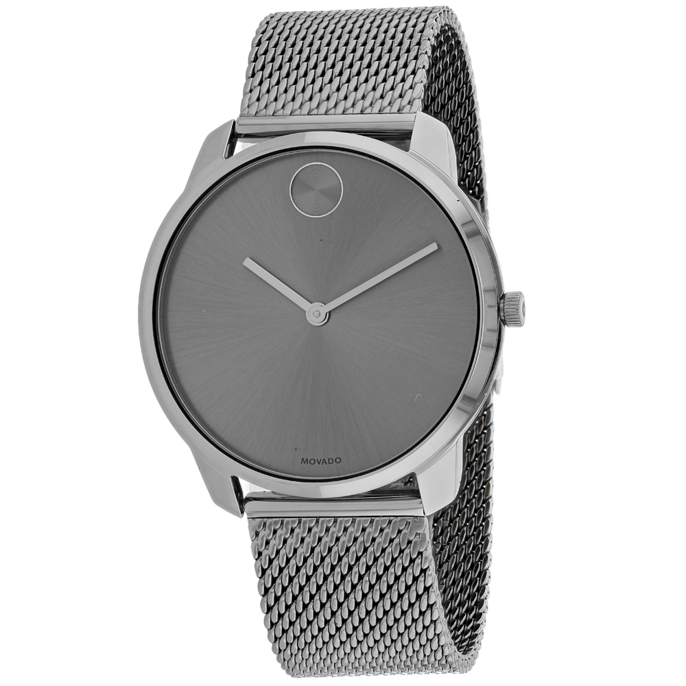 Movado Bold Stainless Steel Mesh Mens Watch 3600599