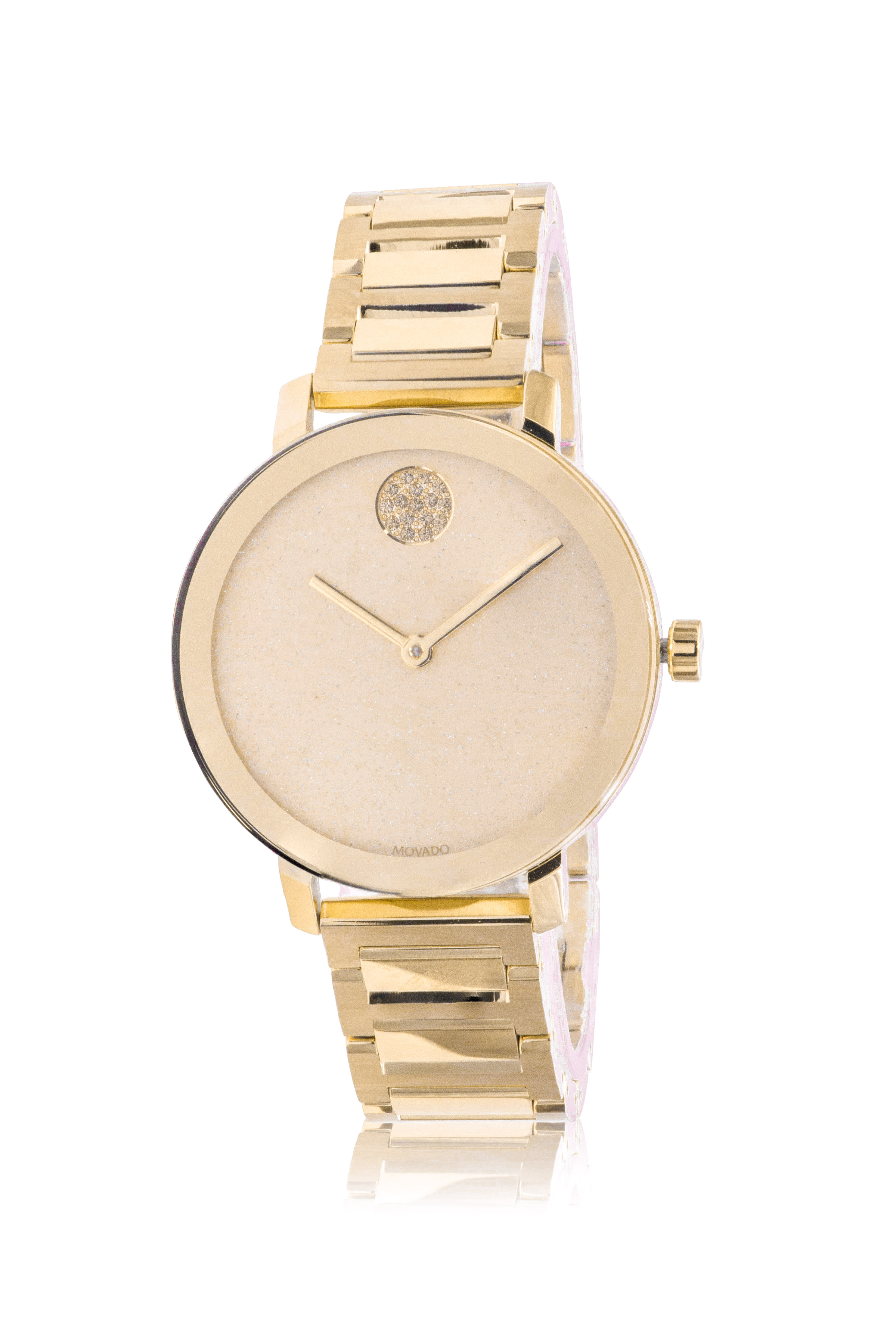 Movado Bold Evolution Pale Gold Ladies Watch 3600733