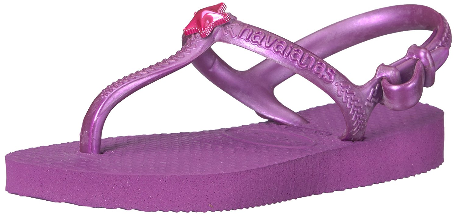 Havaianas Girls Freedom SL Sandal - Royal Purple - 33/34 BR - (Open Box)