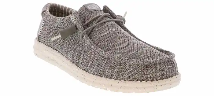 HEY DUDE Wally Stretch Mesh Mens Wide-Width Casual Shoe