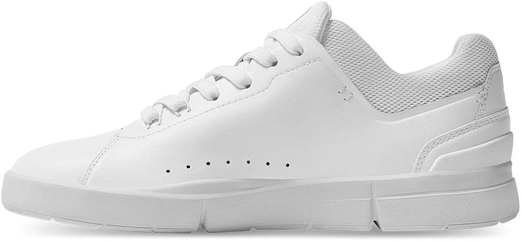 On Running Womens The Roger Advantage Tennis Shoe - All White - 9.5