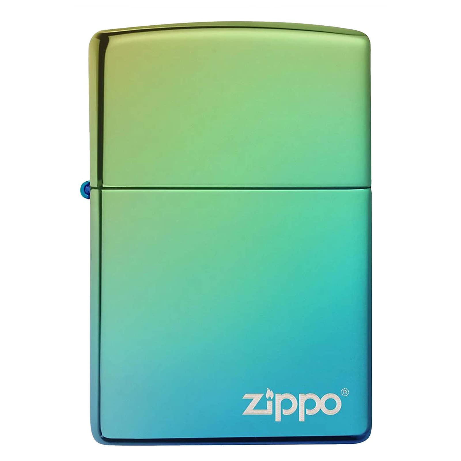 Zippo 49191 High Polish Teal ZL - Laser Lighter