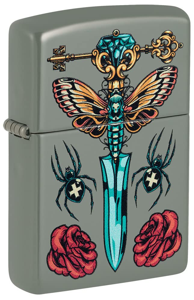 Zippo Gothic Dagger Design Lighter