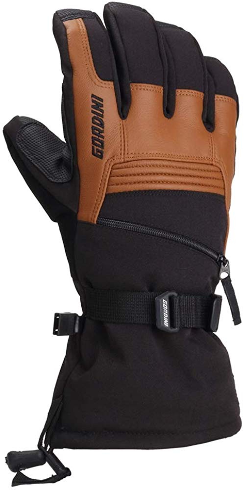 Gordini Mens Gore-tex Storm Trooper II Waterproof Insulated Gloves - Black/Tan - X-Large