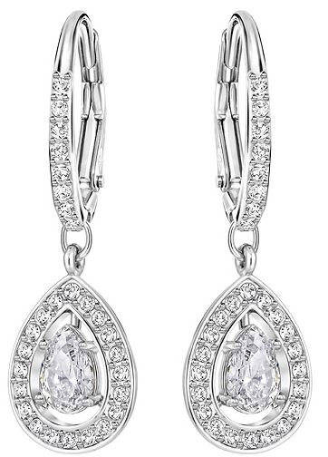 Swarovski Attract Light Pear Pierced Earrings - 5197458