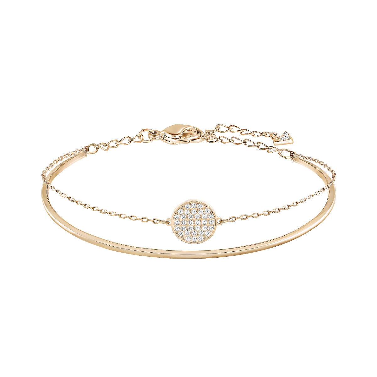 Swarovski Ginger Bangle - White - 5274892