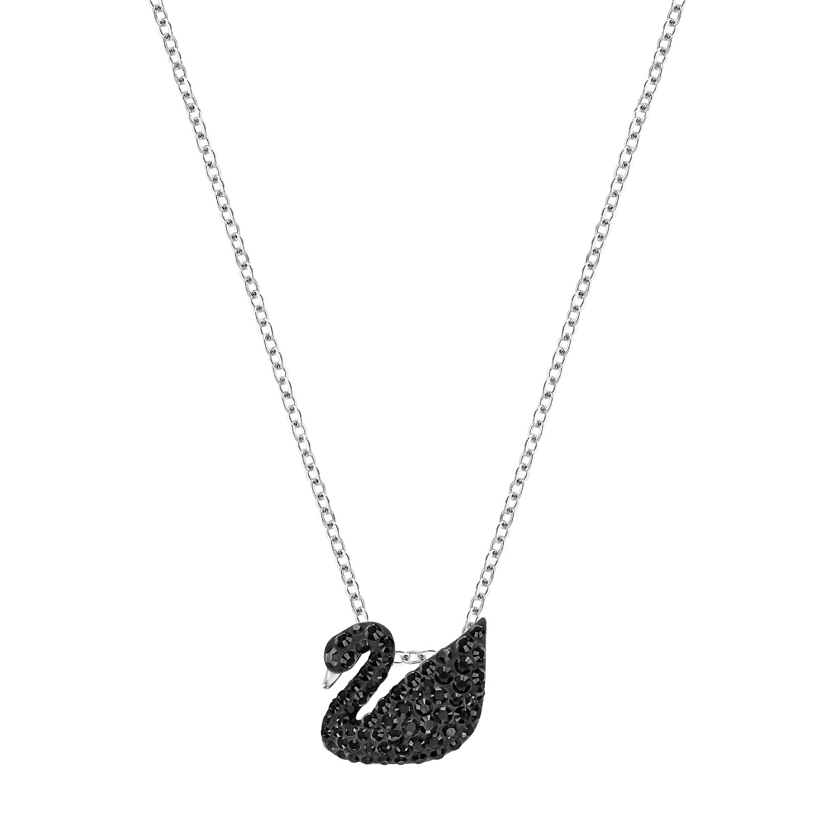 Swarovski Iconic Swan Pendant - Small - Black - 5347330