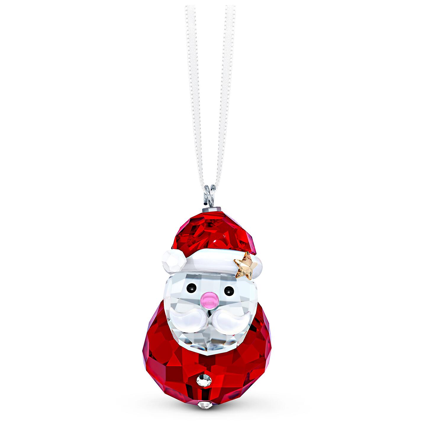 Swarovski Rocking Santa Claus Ornament