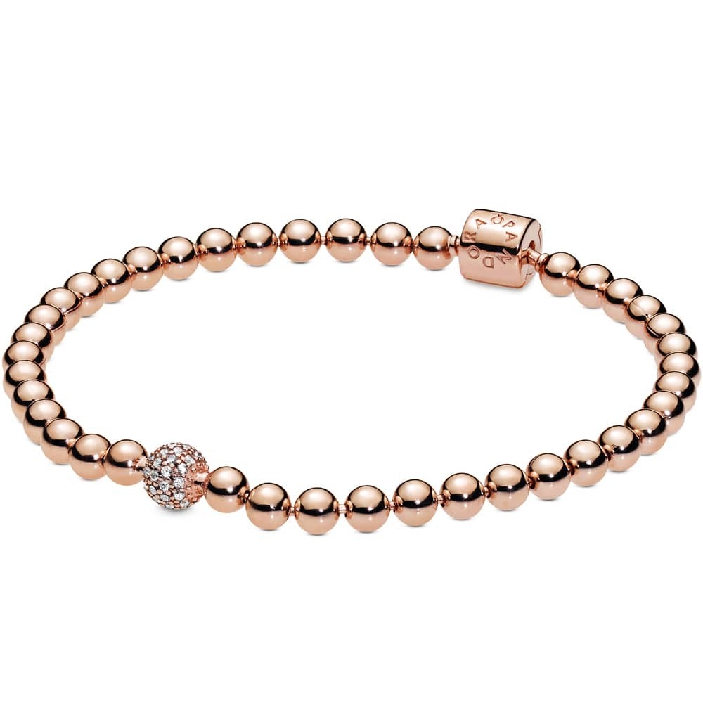 Pandora  Beads & Pave Bracelet 588342CZ-21