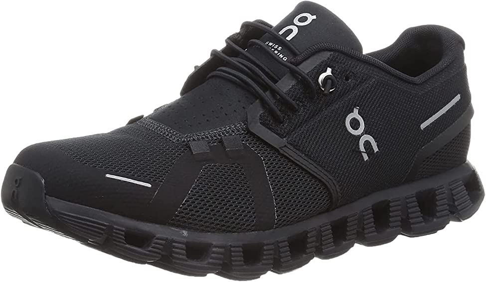 On Running Mens Cloud 5 Running Shoe - All Black - 12