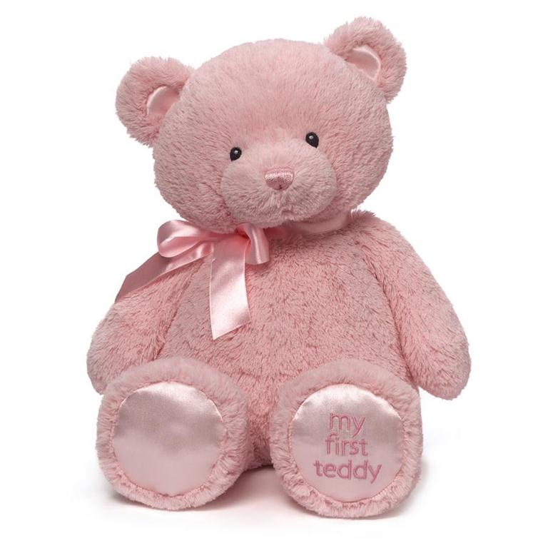 Baby GUND My First Teddy Bear Stuffed Animal Plush - Pink - 18 Inch