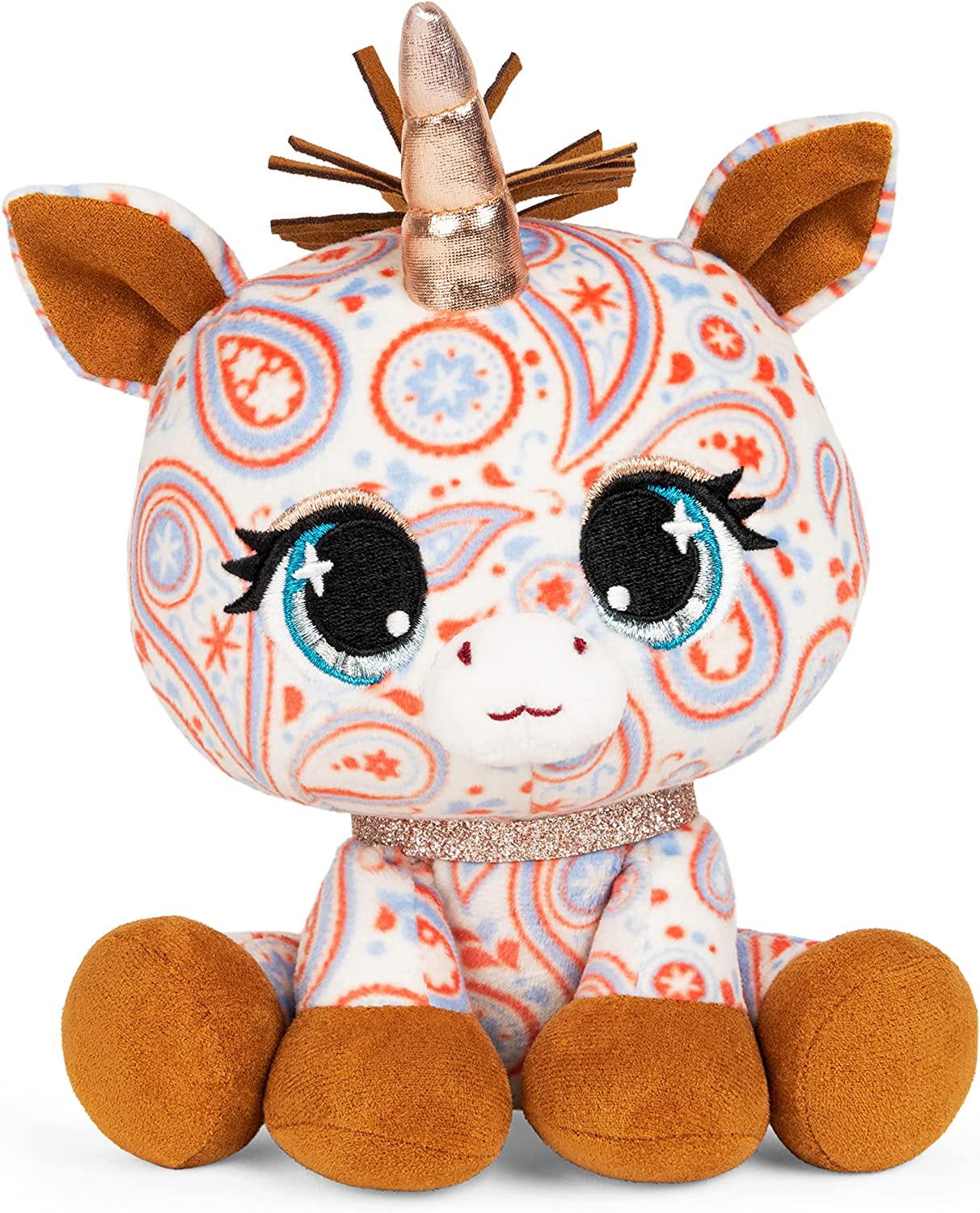 GUND P.Lushes Sally Mustang Unicorn Premium Stuffed Animal Soft Plush Paisley 6 Inch
