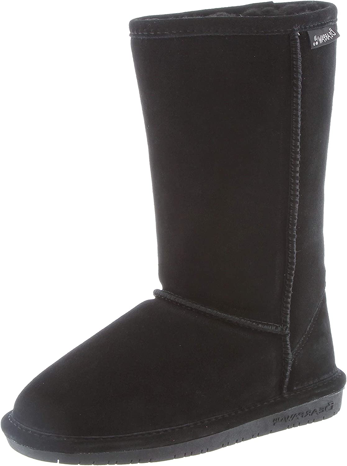 BEARPAW Emma Tall Youth Boot - Black - Y1