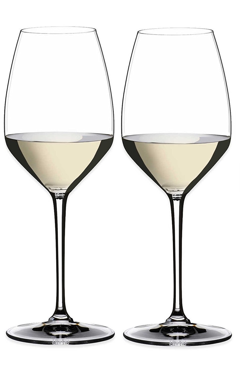 Riedel Heart to Heart Riesling Glasses - Set of 2 - Clear - 16.25 Ounces