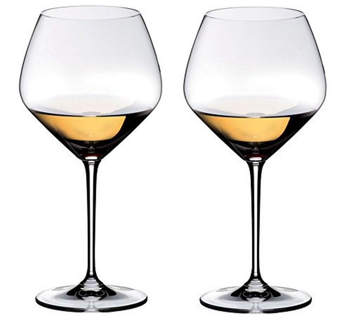 Riedel Heart to Heart Chardonnay Glasses - Set of 2 - Clear - 23-5/8-oz